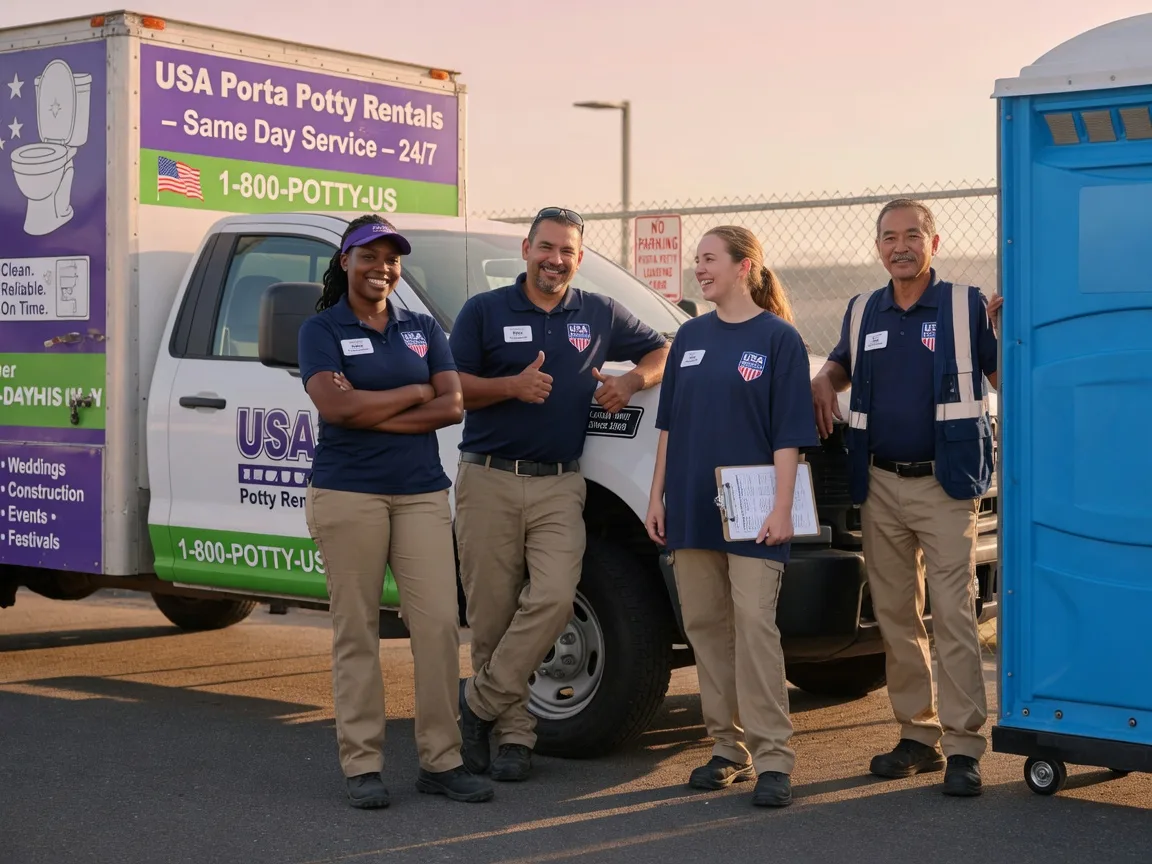 Porta Potty Rental company in Blunt, SD